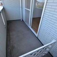 洋室隣接のベランダ
