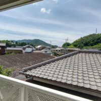 ベランダからの景色