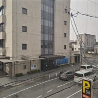 2号線と笠岡信用組合本店(周辺)